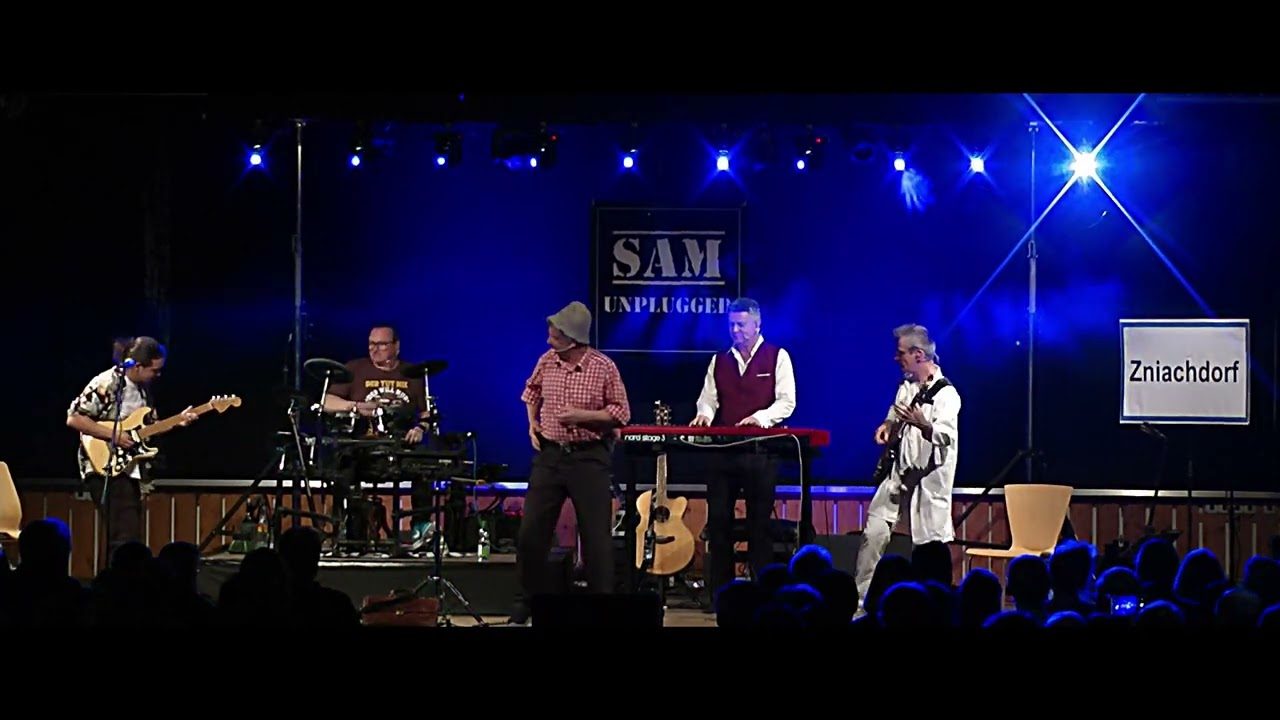 Live auf der Bühne