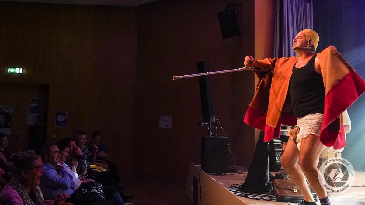 Live auf der Bühne