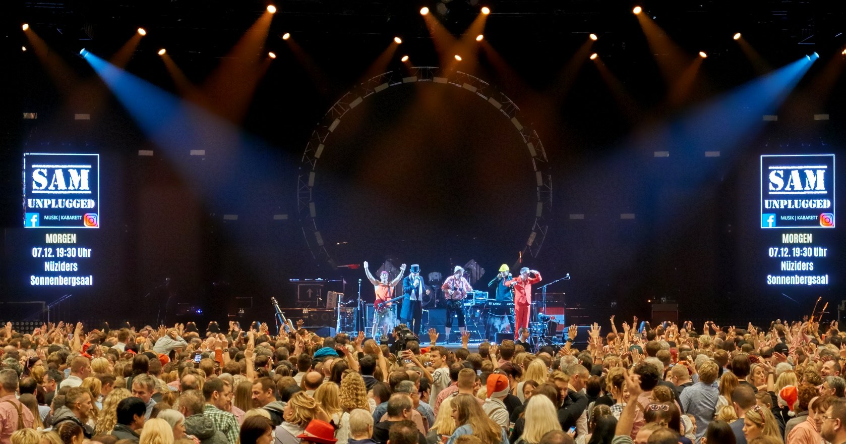 SAM unplugged Hallenkonzert
